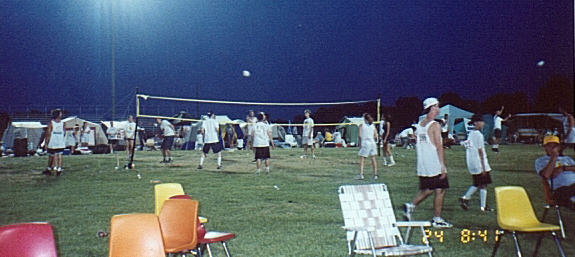 Volley ball and Live music